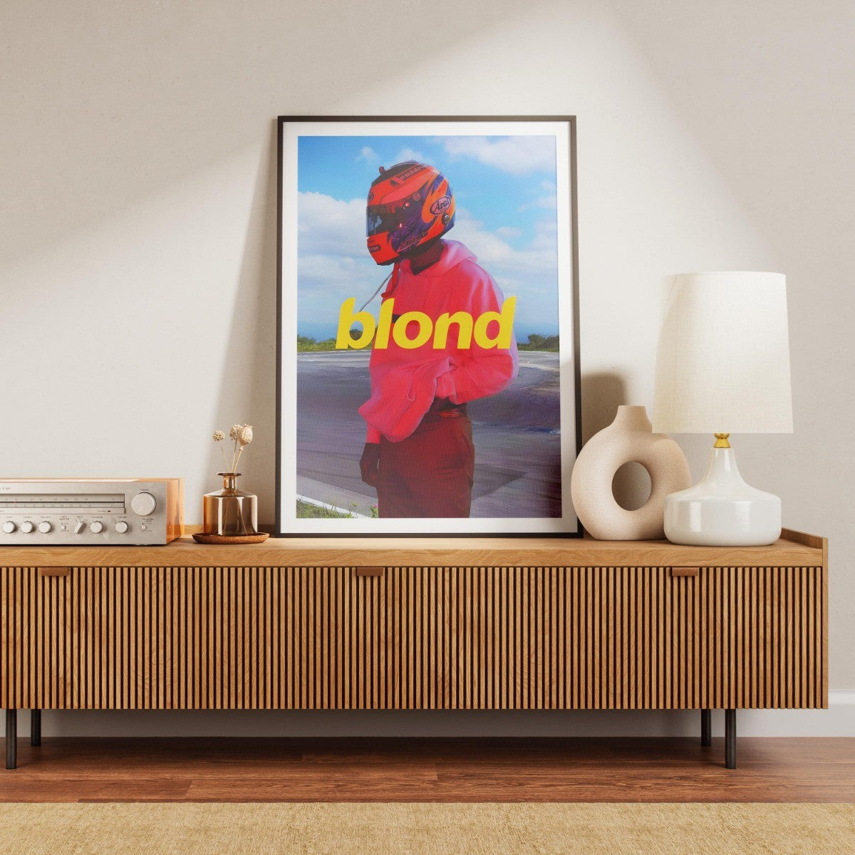 Frank Ocean Blond Album Prints Poster Pop Music Artists Canvas Painting for Living Room Home Decor Poster Fans Gifts-unframed