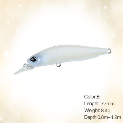 Isca de Pesca Minnow Wobbler Rozante 77SP 77mm 63mm Arremesso Longo Suspenso Isca de Nado Jerkbait Isca Artificial para Culter Alburnus