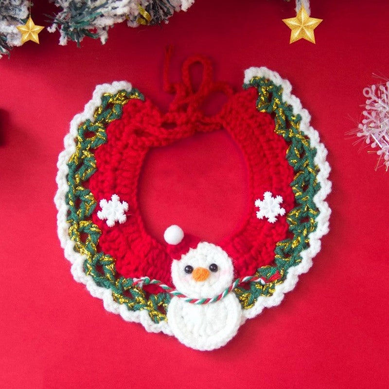 Roupa para cachorro Coleira para gato Roupa para gatos Cachecol de Natal para animais de estimação Coleira de Natal Fofo Doce Decoração para animais de estimação Gravata-borboleta Fantasia de gato Acessórios para gatos