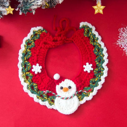 Cachecol de Natal para Pets Gatos Roupinhas Coleira de Natal para Gatos Roupinhas Decoração Fofa para Pets Laço Coleira para Cães Gatos Fantasia Roupa para Gatos Cachorros Gatinhos