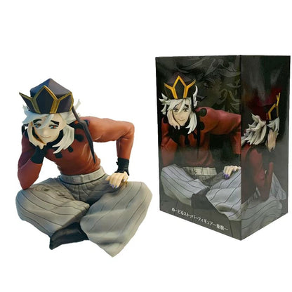 8,5 CM FuRyu SEGA PM Demon Slayer Douma Premium Chokonose Noodle Stopper Anime Figure Figuras de Ação Coleção