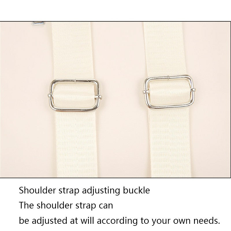 New style women's and men's dual-shoulder backpack, fashionable and versatile for travel, pure color, casual design