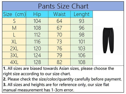 Jogging Sports Pants for Men Daily Sweatpants Hot Sales Casual Versatile 2024 New Fashion the Four Seasons Men's Clothing