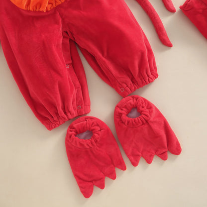 2026 Christmas Halloween Baby Boy Girl Gown Bodysuit Animal Styling Clothes Performance Costumes