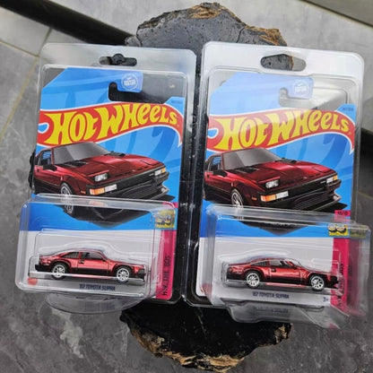 Hot Rodas Quentes Genuínas Lote M 1/64 Edição Limitada Vermelho Liga Modelo de Carro Decoração de Mesa Ornamento Coleção Brinquedo Presente de Aniversário
