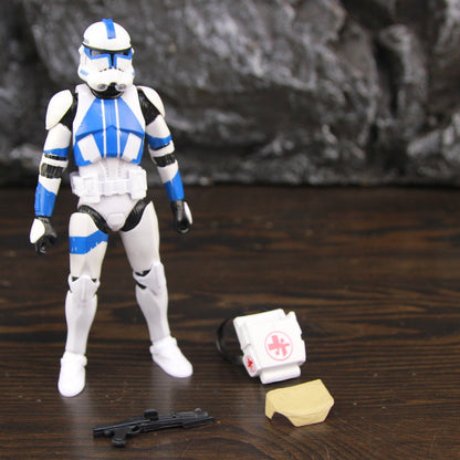 Star Wars 501st Legion ARF ARC Trooper Jesse Hardcase Commander Bane Denal Tup Dogma Boneco de Ação 6" Fase 2 Rex Team Clone Brinquedo