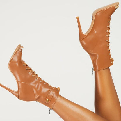 Women's Fashion Summer Party Outdoor Boots Sexy stilettos High Heels Women Latin dance heels shoes Black For Ballroom