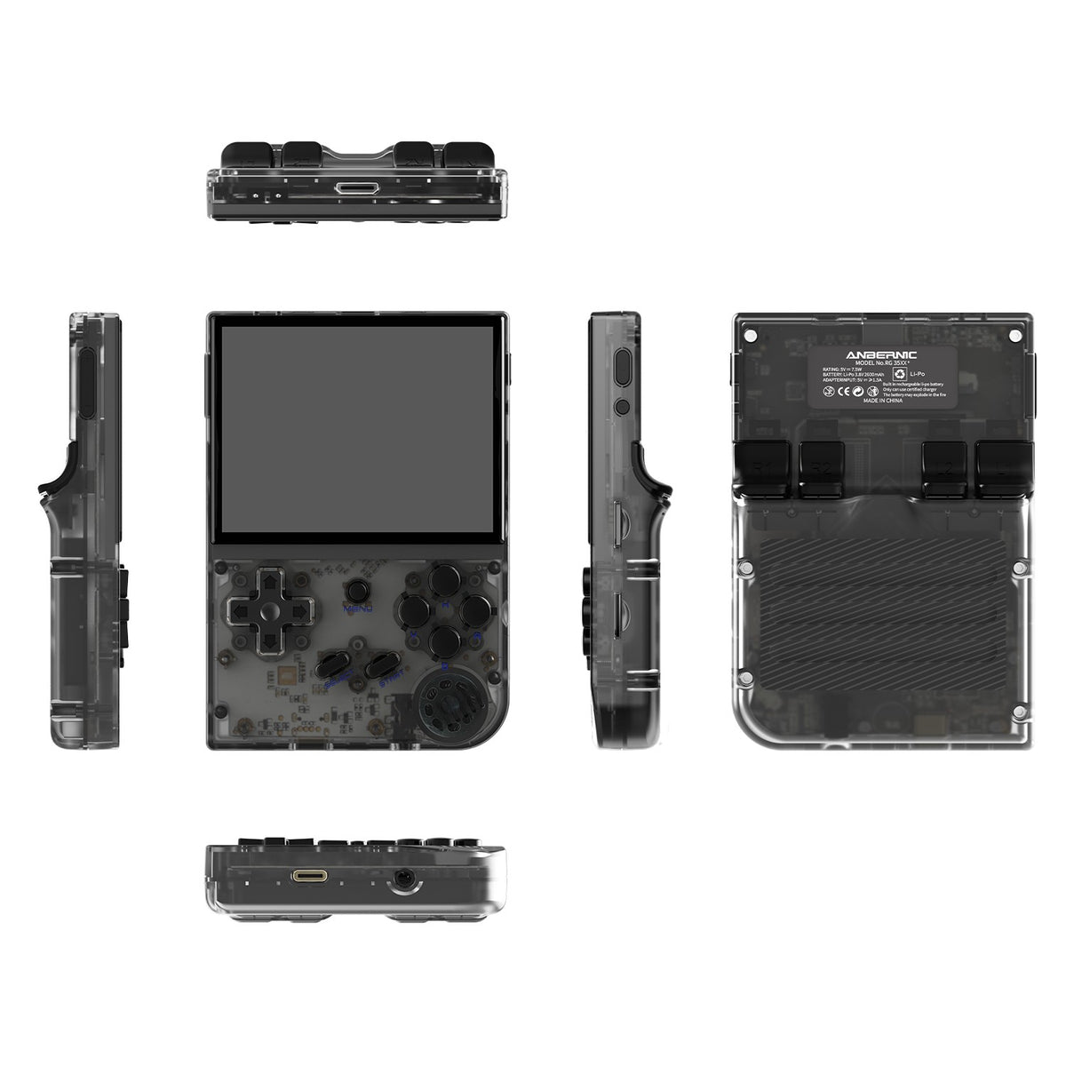 ANBERNIC RG35XX Plus/RG35XX Retro Handheld Game Console 3.5? IPS Screen Linux Portable Video Game Player Support HD-M-I TV Outpu