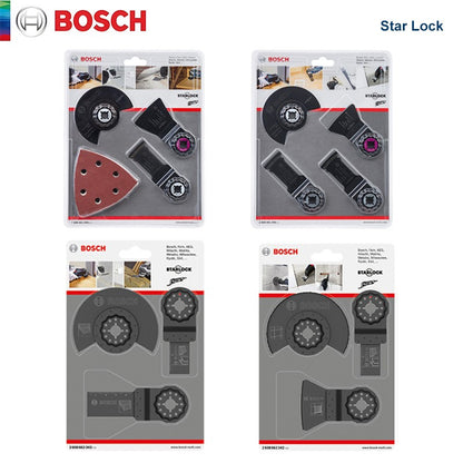 Lâmina de serra oscilante Bosch Starlock, conjunto de acessórios de lâminas de ferramentas multiuso oscilantes para ferramentas elétricas renovadoras da série Bosch Gop