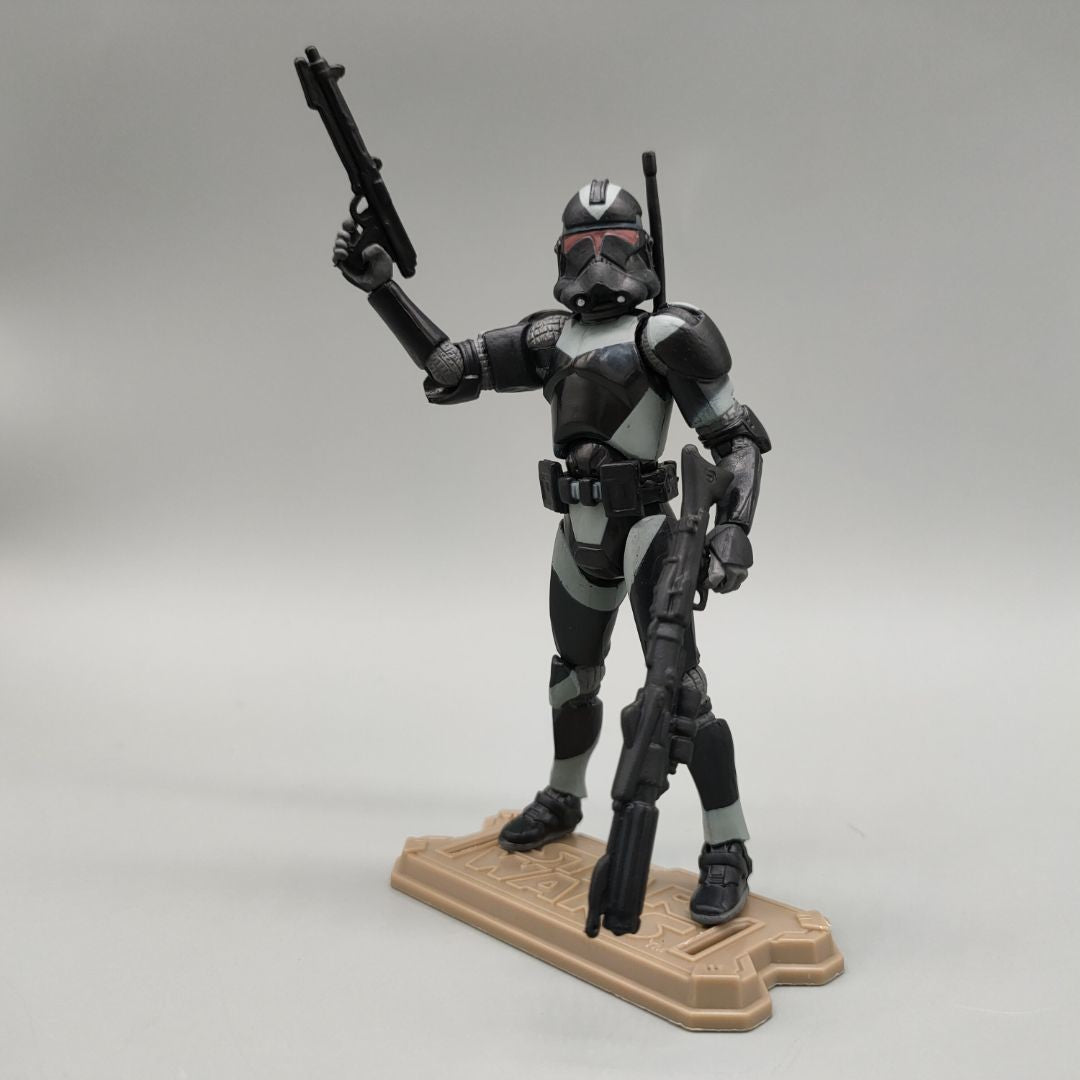 Lote de 3 Bonecos Soltos Star Wars Elite Force 501st 442nd Shadow Utapau Gree Shock Battalion Trooper 3.75" Coleção