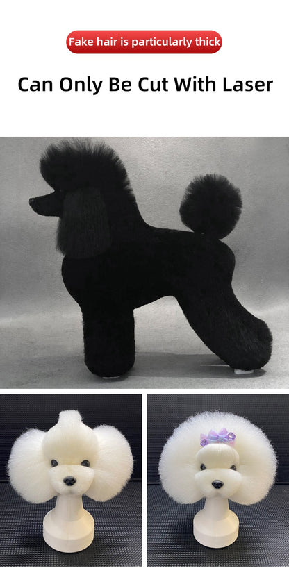 Modelo profissional de cachorro para prática de tosa, esqueleto padrão de cachorro, modelo de simulador de tosa para pets