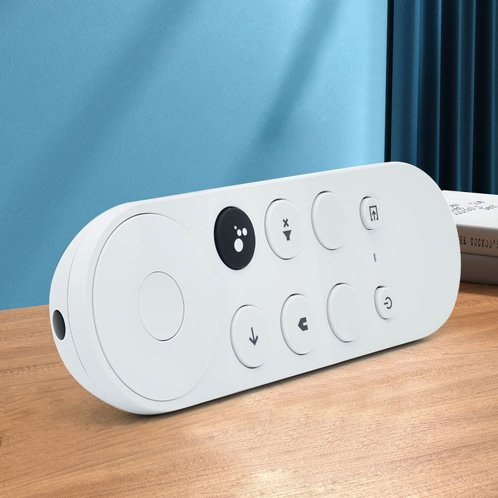 Controle Remoto G9N9N Substituição de Controle Remoto IR Controle Remoto Universal Bluetooth-Compatível por Voz para Google TV Chromecast 4K Snow