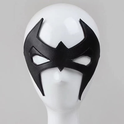 Game Bat Arkham City Clothes Cosplay Costume Dick Grayson Role-playing Bodysuit Halloween Carnival Outfit  With Shoe Covers