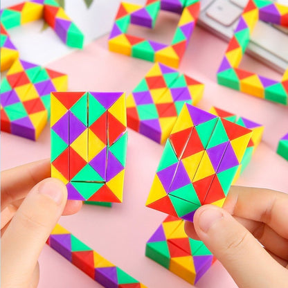 5-30PC Creative Rainbow Transformation Magic Ruler for Birthday Celebration Wedding Carnival Christmas Back To School Party Gift