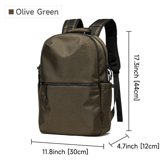 Simple Style Waterproof Large Capacity Men Travel Backpack Black Brown Outdoors Knapsack 16 Inch Laptop Teenagers School Bag