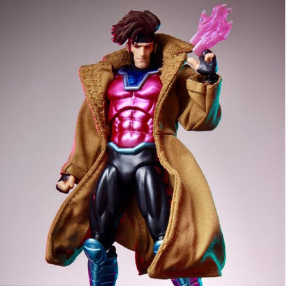 Em Estoque Ct Toys Boneco Gambit Mafex 131 X-Men Wolverine Shf Anime Action Figure Estatueta Modelo Presentes Personalizados Brinquedo Infantil