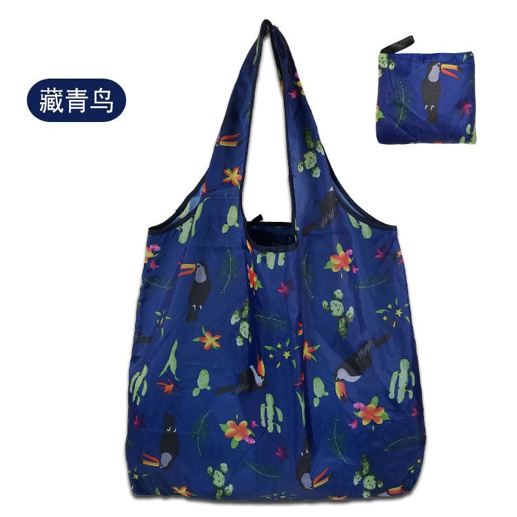 Large Shopping Bag Reusable Eco Bag Grocery Package Beach Toy Storage Bags Shoulder Shopping Pouch Foldable Tote Pouch Package
