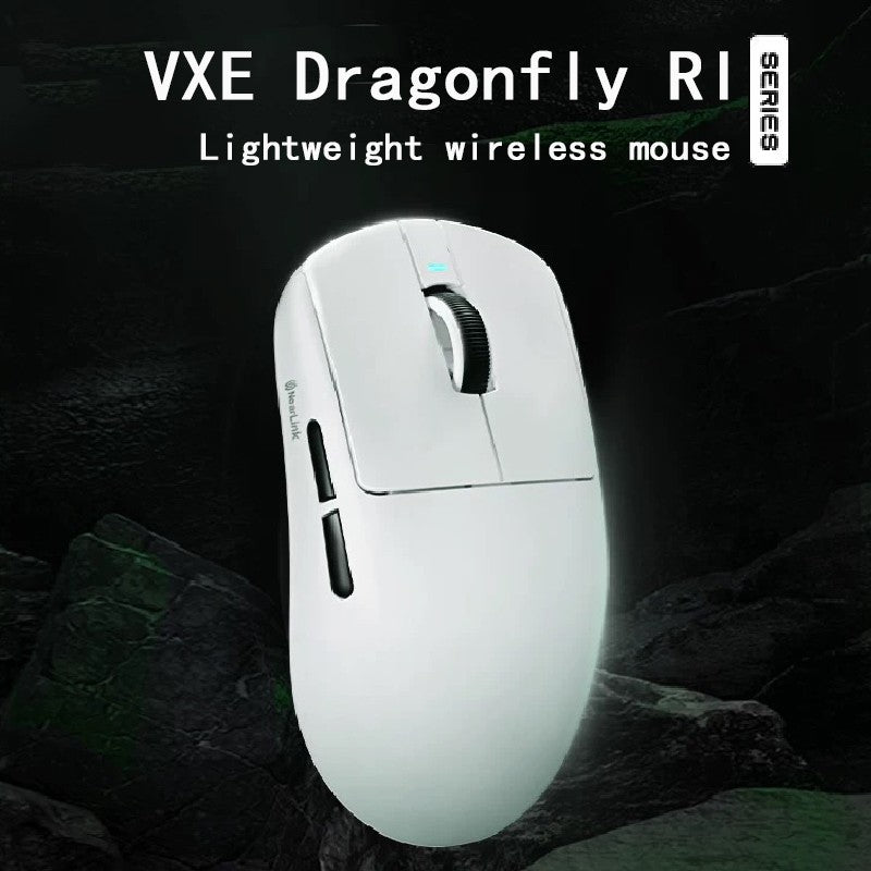 VGN Vxe Dragonfly R1 SE E-Sports Wireless Mouse Game Long Battery Life Paw3395 Lightweight Ergonomic Three-Mode Bluetooth Mouse