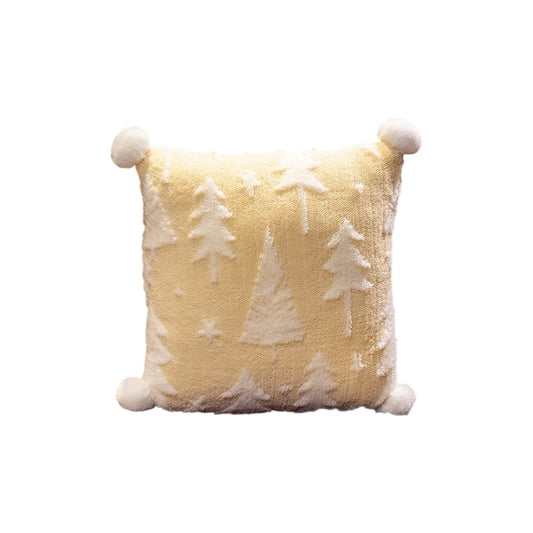 Christmas Pillow Snowflake Velvet Christmas Tree Elk Pillow Cushion Holiday Decoration Cushion Christmas Decorations