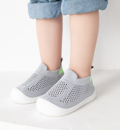 2024 Kids Shoes Casual Breathable Infant Baby Children Girls Boys Mesh Sneakers Soft Bottom Comfortable Non-Slip