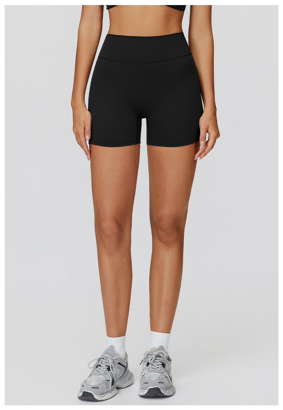 SWELTERING Yoga Shorts High Waist Fitness Cycling Shorts Women Butt Lifting Gym Workout Short Tights Female Running Sport Shorts