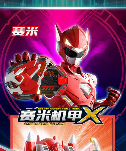 Mini Force Super Dinosaur Power Transformation Robot Toys Action Figures MiniForce X Simulation Car Deformation Airplane Toy