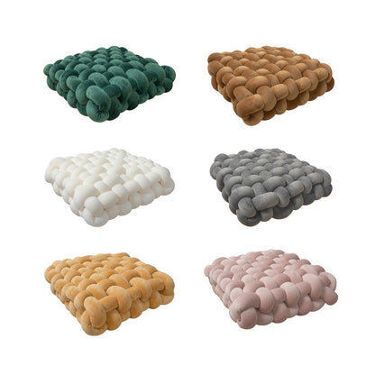 Decorative Throw Pillow Knot Gift Knotted Pillows Couch for Holiday Car Office
