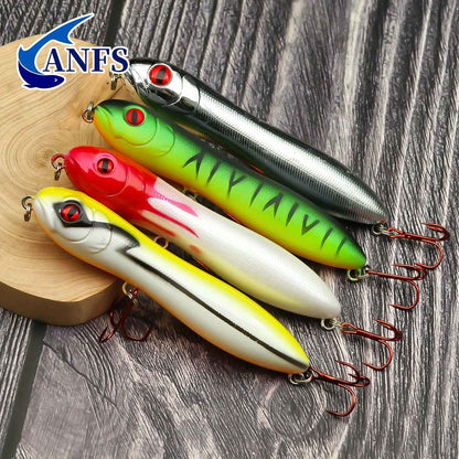ANFS 1/3pçs Isca de Pesca Realista - Isca Artificial Tipo Lápis para Taxas de Captura Aprimoradas