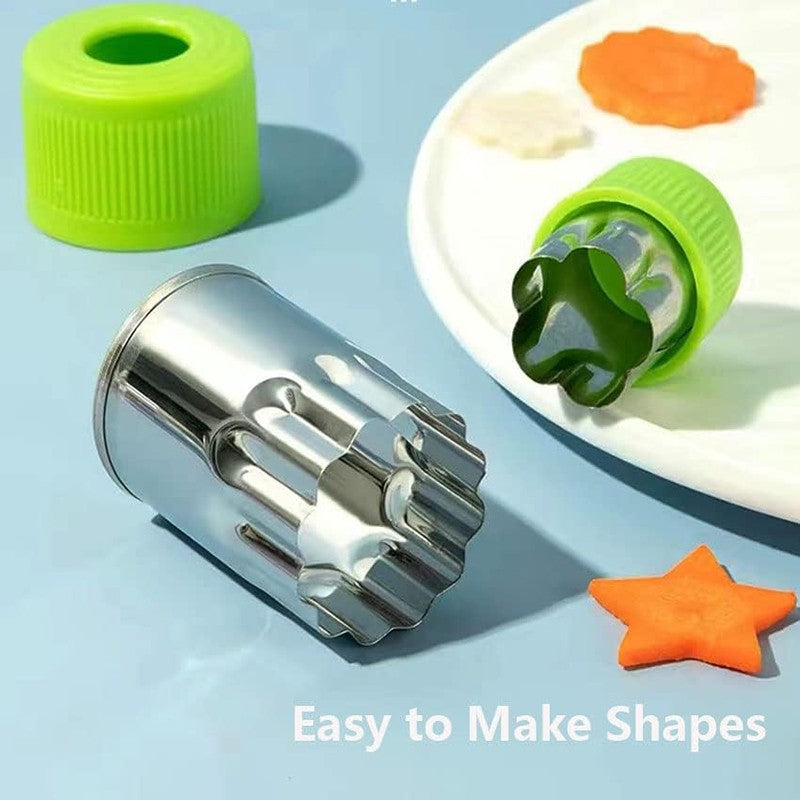Mini Garfos de Fruta para Crianças Animais Fofos Palitos para Lanches com Cortador de Vegetais Conjunto de Divisórias de Silicone para Lancheira