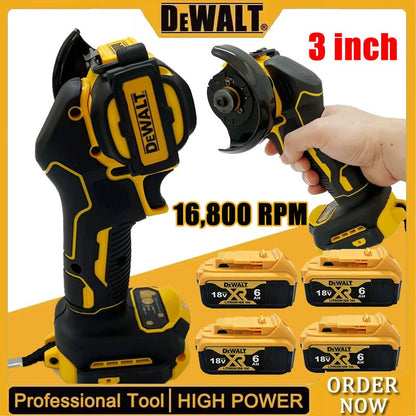 DEWALT Esmerilhadeira sem Fio Máquina de Corte Retífica Polidora Cortadora de Diamante Elétrica Ferramentas Elétricas Esmerilhadeira Angular