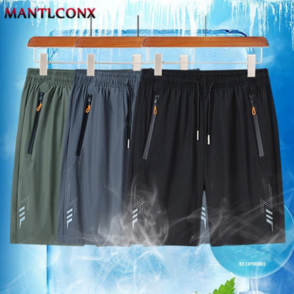Summer New Joggers Men Shorts Quick Dry Sports Running Shorts Men Fashion Breathable Elastic Waist Board Short Pants Male Bottom