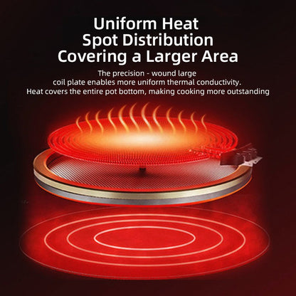 3500W High-Power Electric Ceramic Stove Induction Cooker Multifunctional Household Electronic Kitchen Appliance