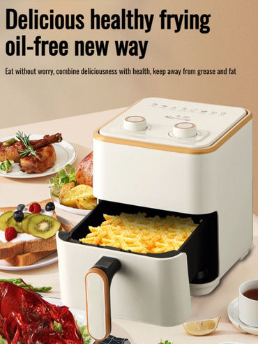 Home Smart Air Fryer Large Capacity Multifunctional Electric Fryer French Fry Machine Cooking Oven integrated Hot fryer Oven