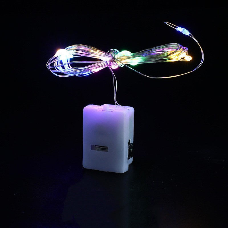 5Pcs LED Fairy Lights Battery Operated Remote Copper Wire Light Garland For Christmas Wedding Party Decoration String Lights