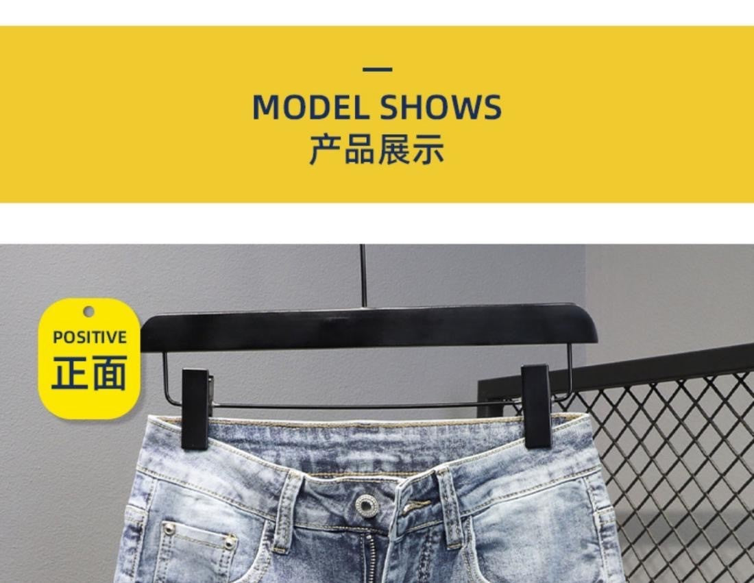 Summer 2024 New Fashion Trend Printed Stretch Cotton Shorts Men's Casual Sashimi Comfort High Quality Plus-Size Denim Shorts