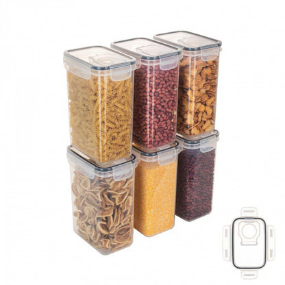 Airtight Food Storage Containers With Lid Pantry Organizer Cereal Dispenser Cereal Containers Food Storage Box Kitchen Organizer