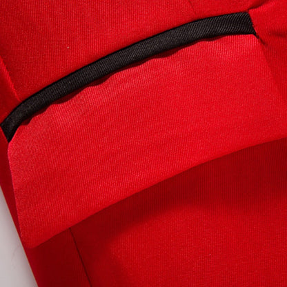 2023 Autumn New Blazer Men's Fashion Casual Suit Coat Men's Wedding Dress Jacket Casual Fit Formal Evening Dress Men's Clothing