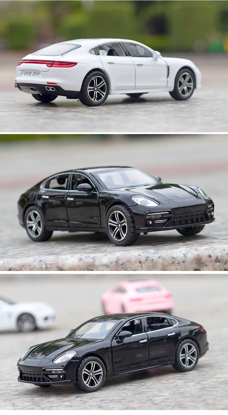1:32 Porsche Panamera Diecasts Toy Cars Miniature Scale Alloy Simulation Vehicles Car Model Children Birthday Gifts Collection
