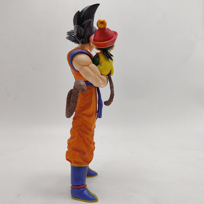 Boneco de ação de 30 cm de Songoku e Songohan (Pai e Filho) da Coleção Toys - Modelo de Boneco de Vinil para Presente e Decoração