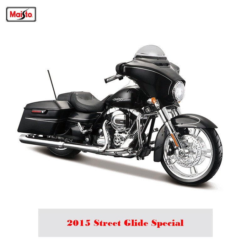 Maisto 1:12 Vários estilos para escolher motocicleta Harley 2013 FLHTK GLIDE Veículos Die Cast Motocicleta Colecionável Modelo de Brinquedo