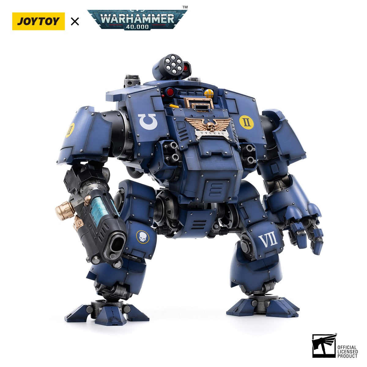 JOYTOY Warhammer 40K 1/18 Action Figure Ultramarines Redemptor Dreadnought Brother Tyleas Brinquedo de Anime de Presente
