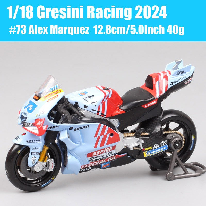 1/18 Maisto KTM RC16 Redbull Ducati GP21 GP22 GP23 GASGAS Honda RC213V Repsol Yamaha YZR-M1GP Moto Modelo de Corrida