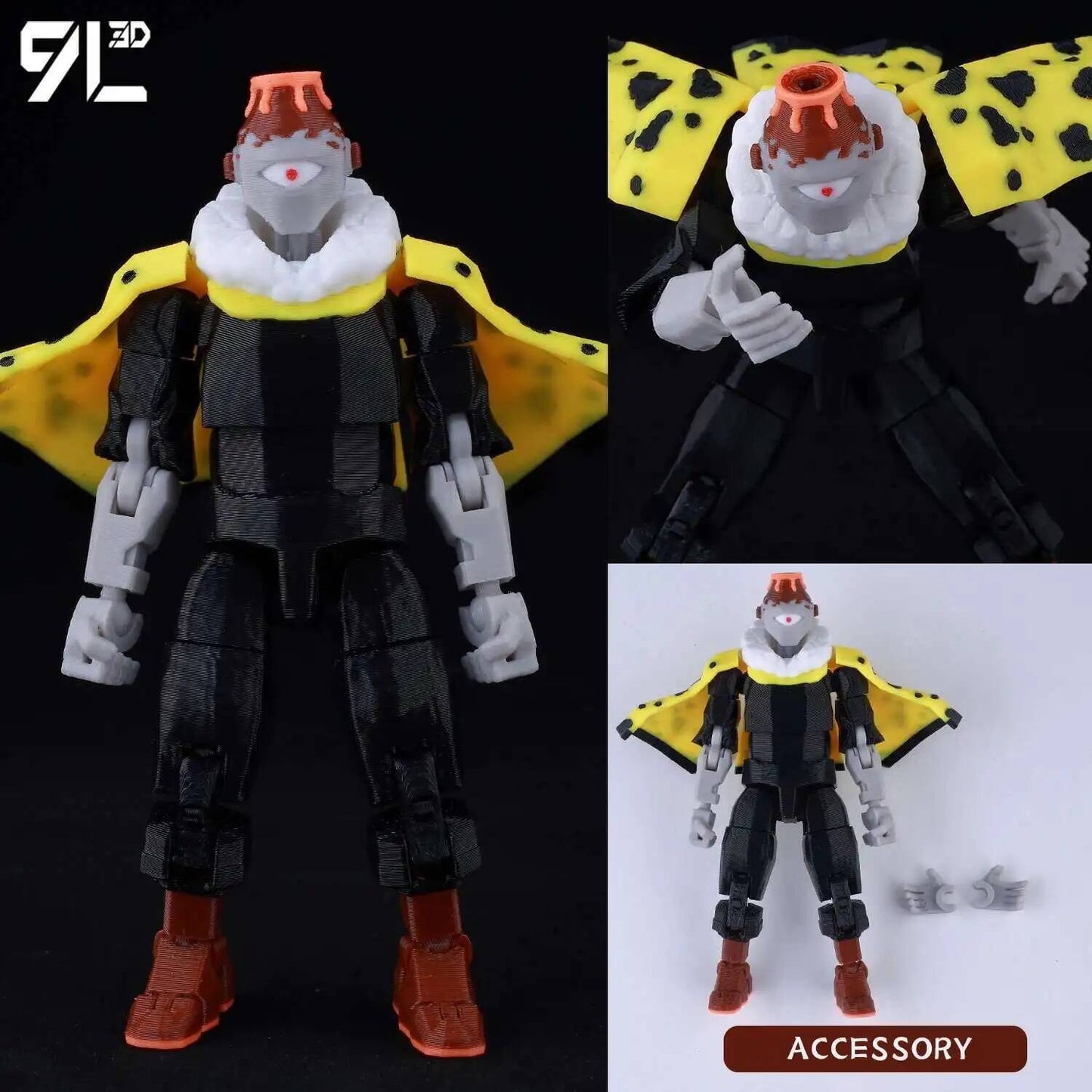 ?9L3D Lucky13 Gojo Sukuna Jujutsu Fushiguro Toji Gojo Satoru Action Figure Dummy13 T13 Multi-Jointed Collectible Toys Titan13