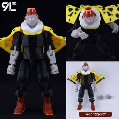 9L3D Anime Impresso Jujutsu Kaisen Sukuna Yuji Yuta Satoru Gojo Bonecos Sorte Dummy 13 Articulados para Modelagem Brinquedos Manequins