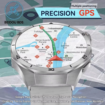 2025 New For HUAWEI GT 5 Pro 32Gb Memory SmartWatch AGPS Beidou Navigation Sapphire Screen HD Video Bluetooth Call SmartBracelet