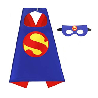 birthday Gifts Superhero Capes for Boy girl  Cartoon Dress Up Costumes Party Supplies Easter halloween cape cloak