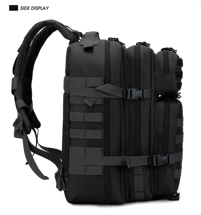 Mochila Tática Masculina 50L Viagem Grande Capacidade Masculina Impermeável Esportes ao Ar Livre Bolsas Multifuncionais