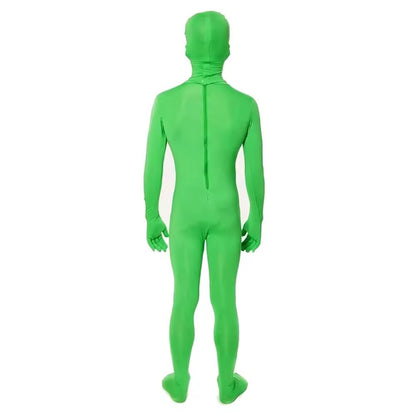 Extraterrestrial-themed Onesie Cosplay Costume with Adjustable Sizing, Unisex Creative Themed Sleepwear Party Attire