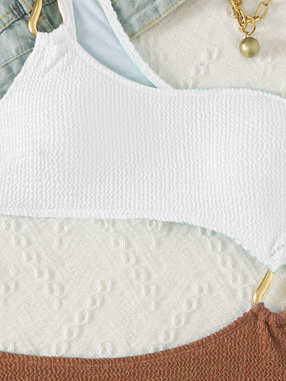 Summer Women Color Block One Piece Swimsuits One Shoulder Cutout Bathing Suits Sexy Bikinis Sets Backless Beachwear