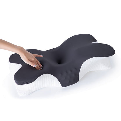 Hot Sale Butterfly Breathable Ergonomic Memory Foam Pillow Cushion